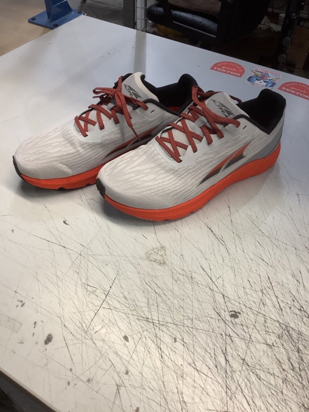 Altra Rivera ALOA4VQL280 Men's Running athletic Shoes Gray/Orange